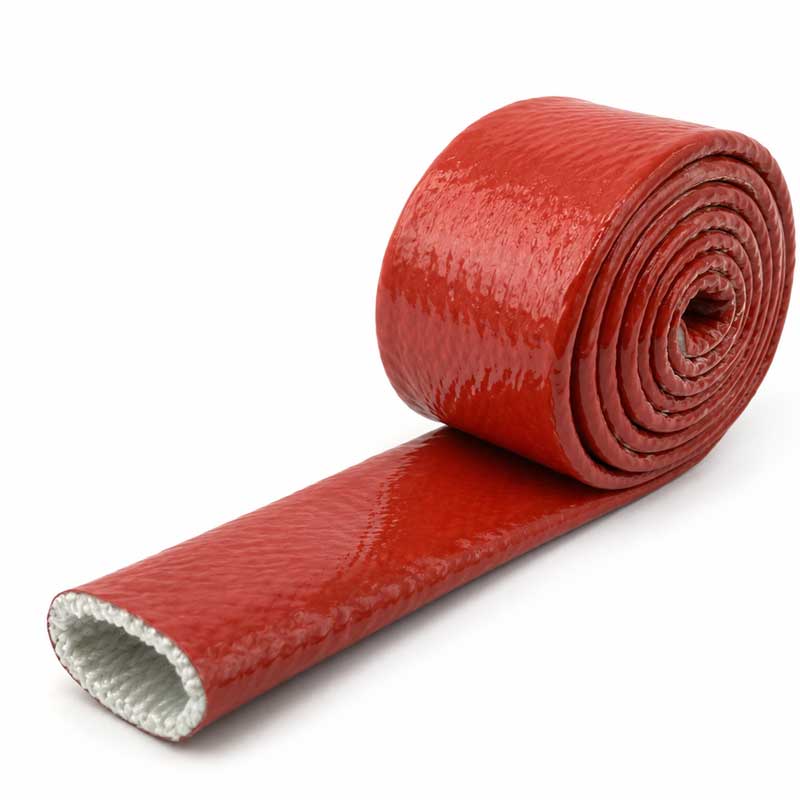 Silicone Coated Fiberglass Fire Sleeve