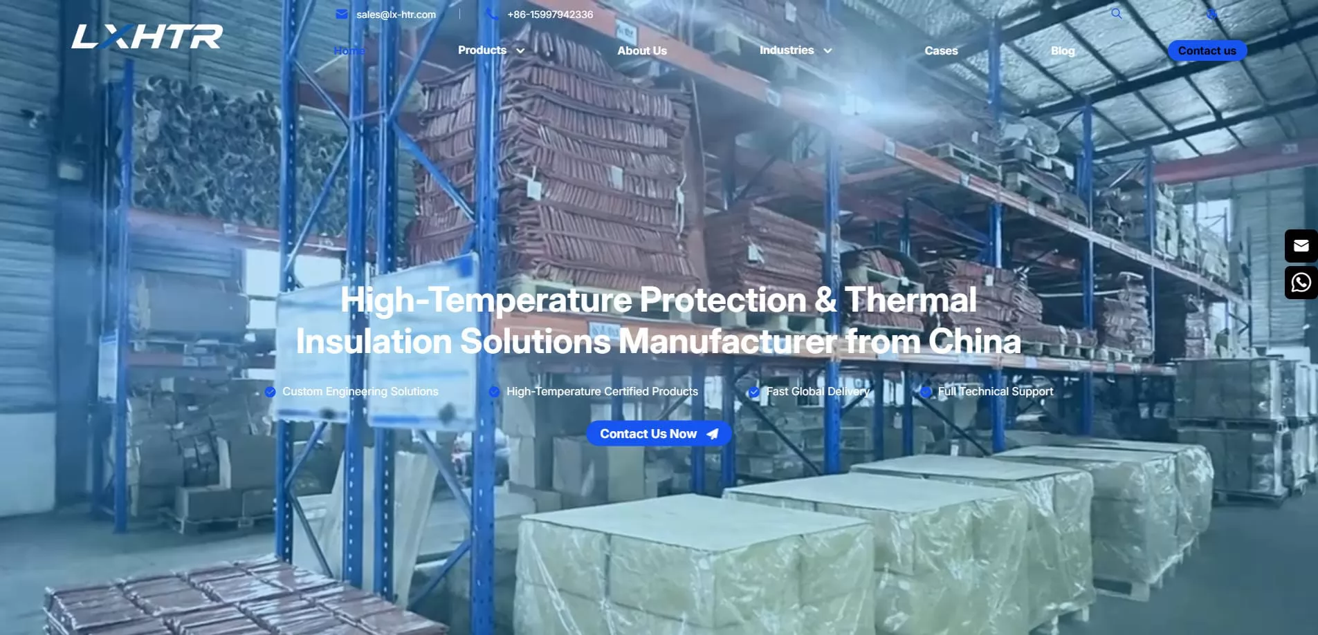 LXHTR - Industrial Thermal Protection and Fire Sleeve Solutions Manufacturer