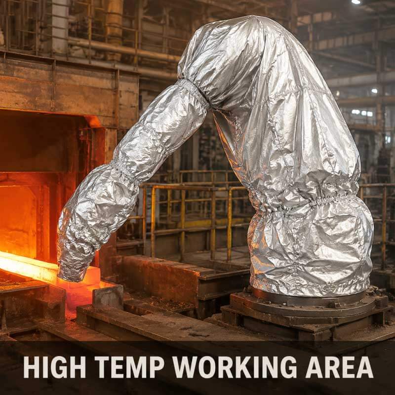 High Temperature Foundry Robot Protective Suit