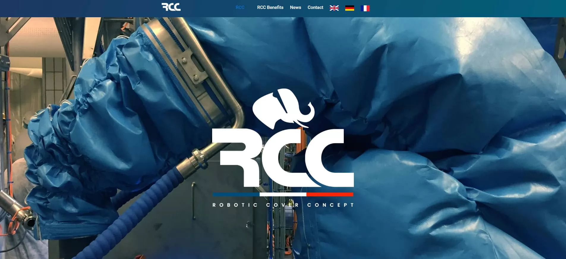 RCC Robotic Cover Concept Robot Cover Manufacturer France