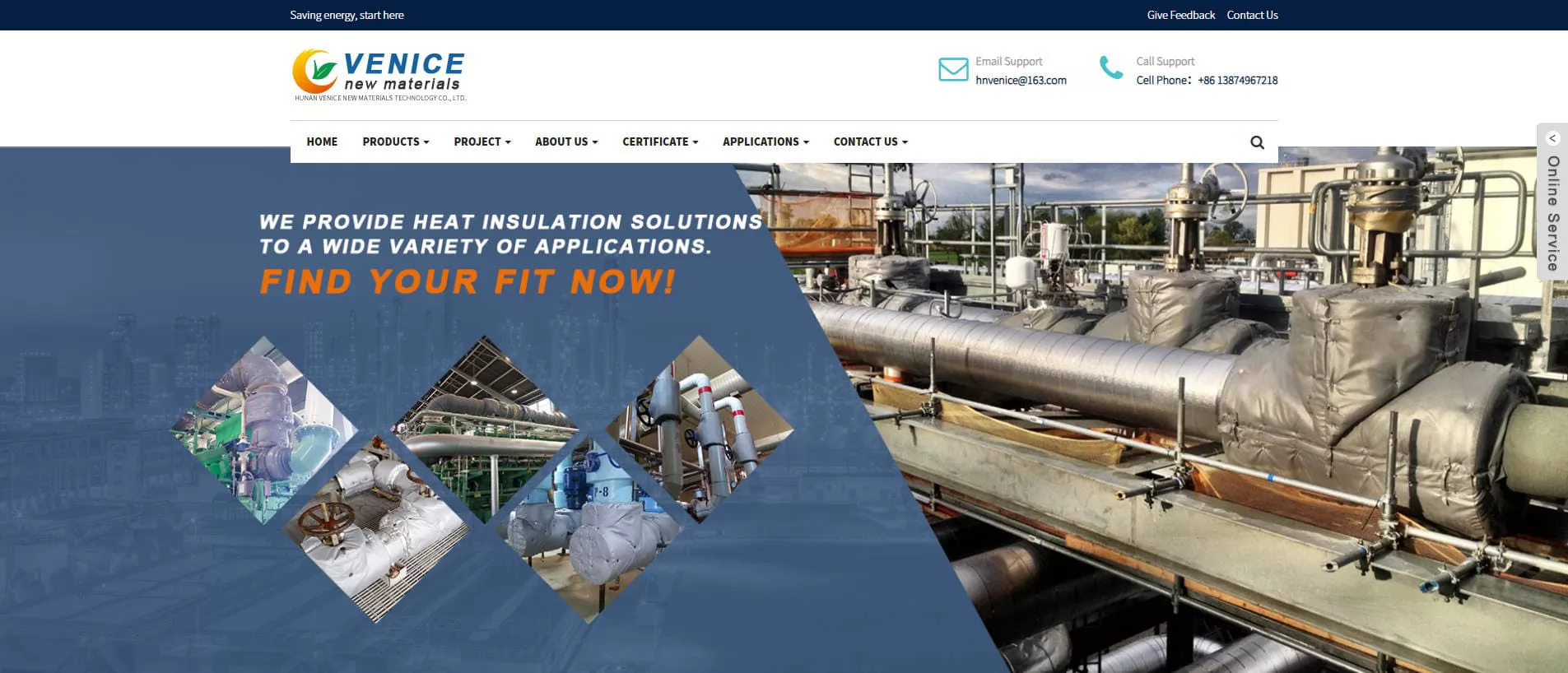 Hunan Venice New Material - Reusable Insulation Jacket Manufacturer and Supplier in China