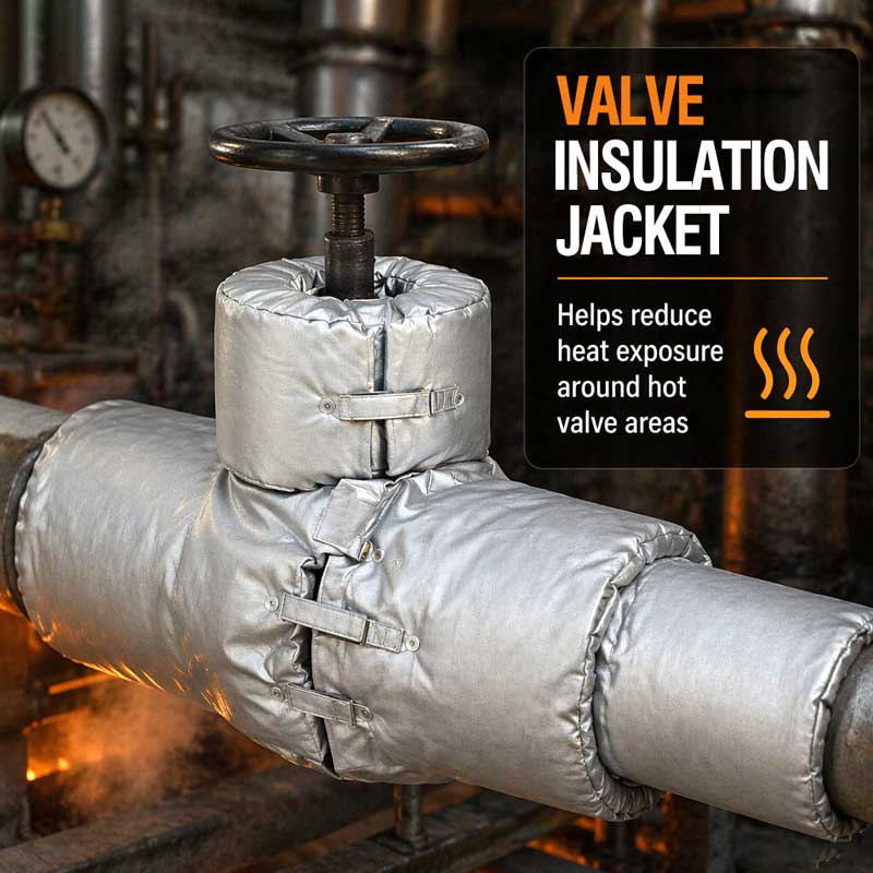 Removable Valve Insulation Jacket
