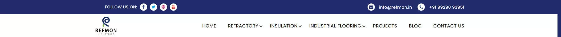 Refmon Industries - Ceramic Fiber Blanket Manufacturer in Alwar, India