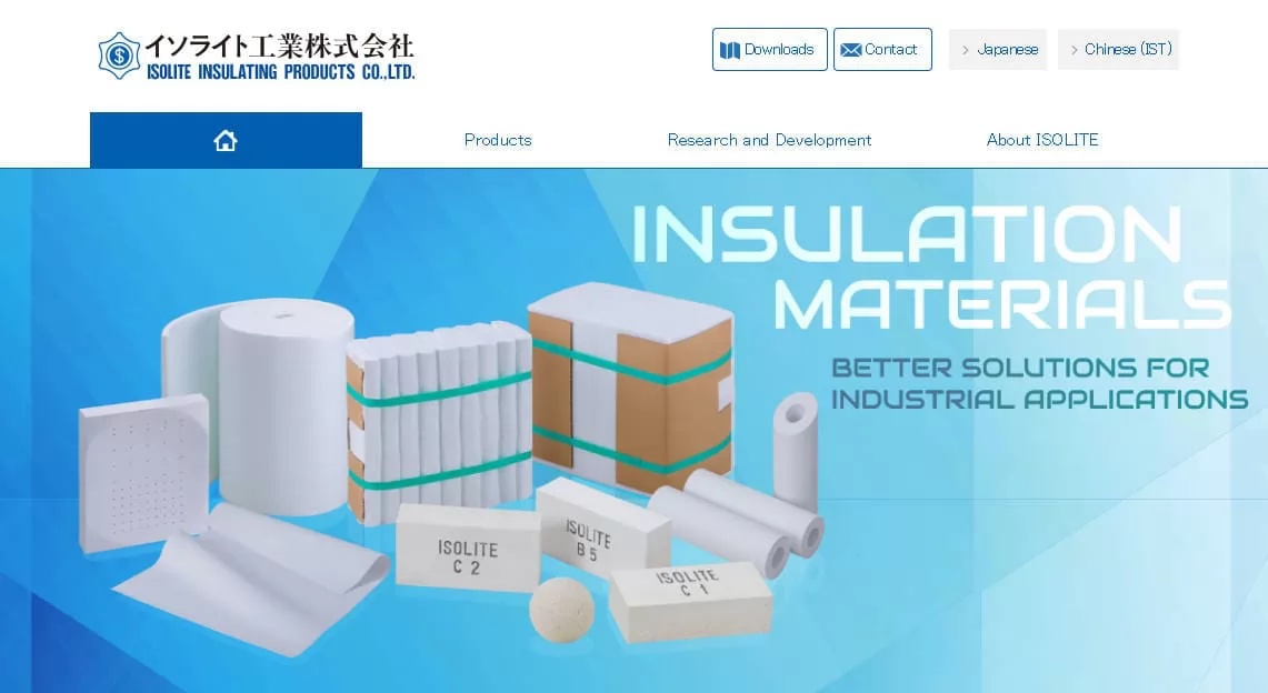 Isolite Ceramic Fiber Blanket Manufacturer in Japan