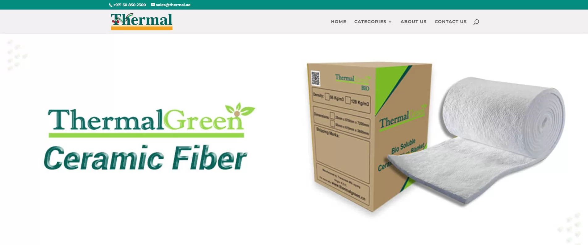 Thermal Insulation Ceramic Fiber Blanket Supplier in UAE