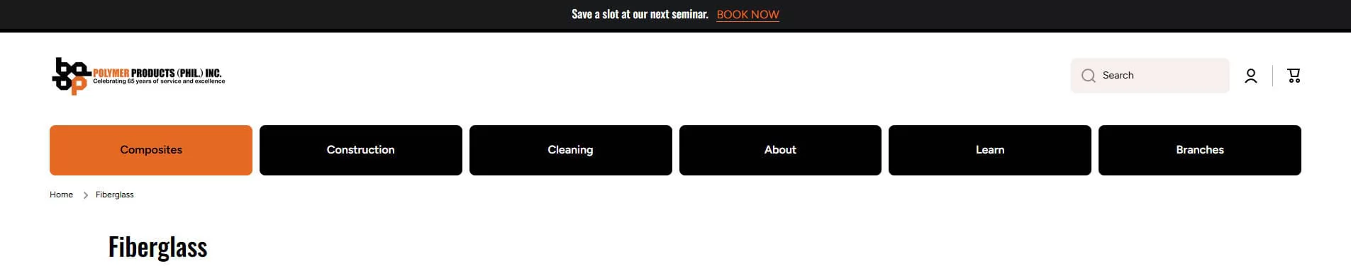Polymer Products Philippines Fiberglass Material Supplier