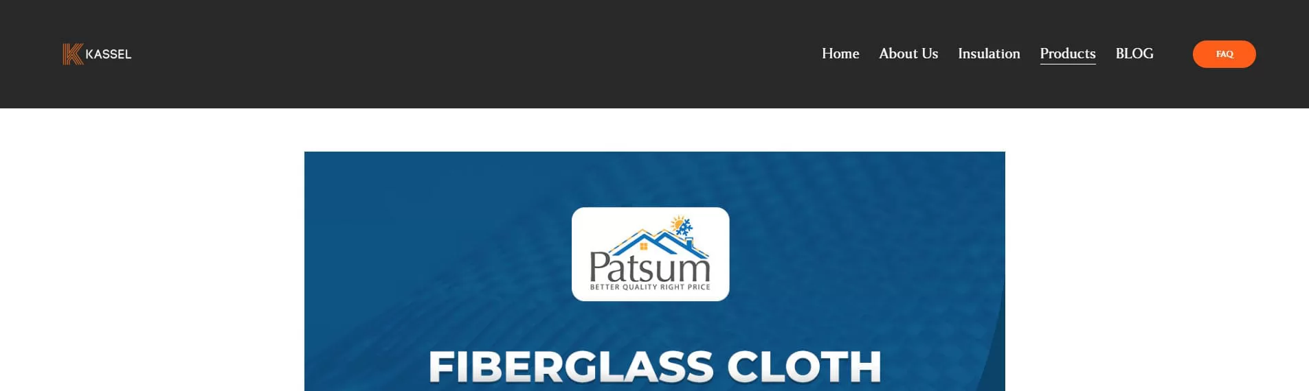 Kassel Philippines Fiberglass Cloth Supplier