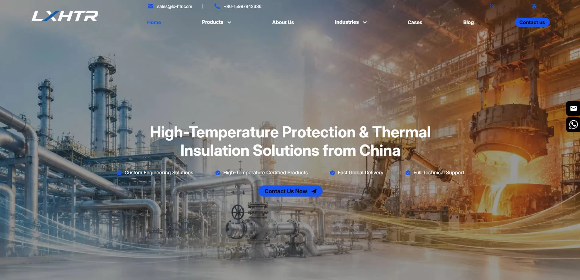 Fiberglass Cloth and High Temperature Protection Supplier for Pakistan Market