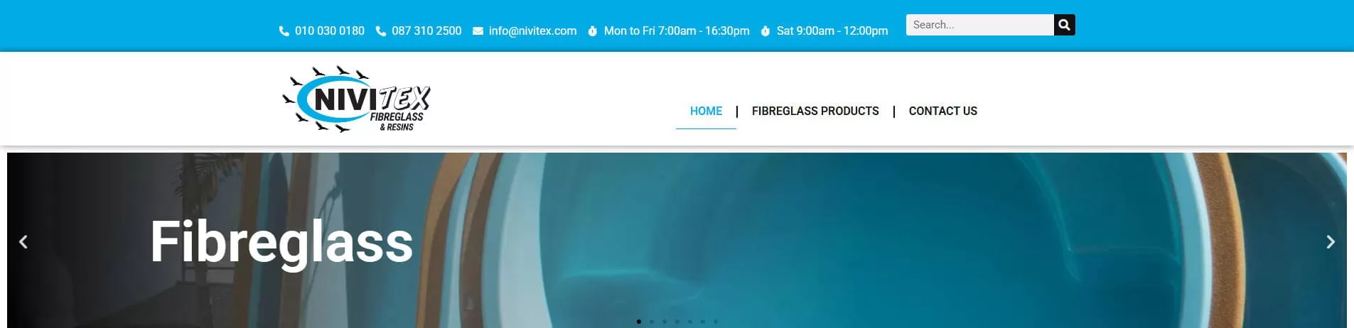 Nivitex fiberglass cloth and fabric supplier in South Africa