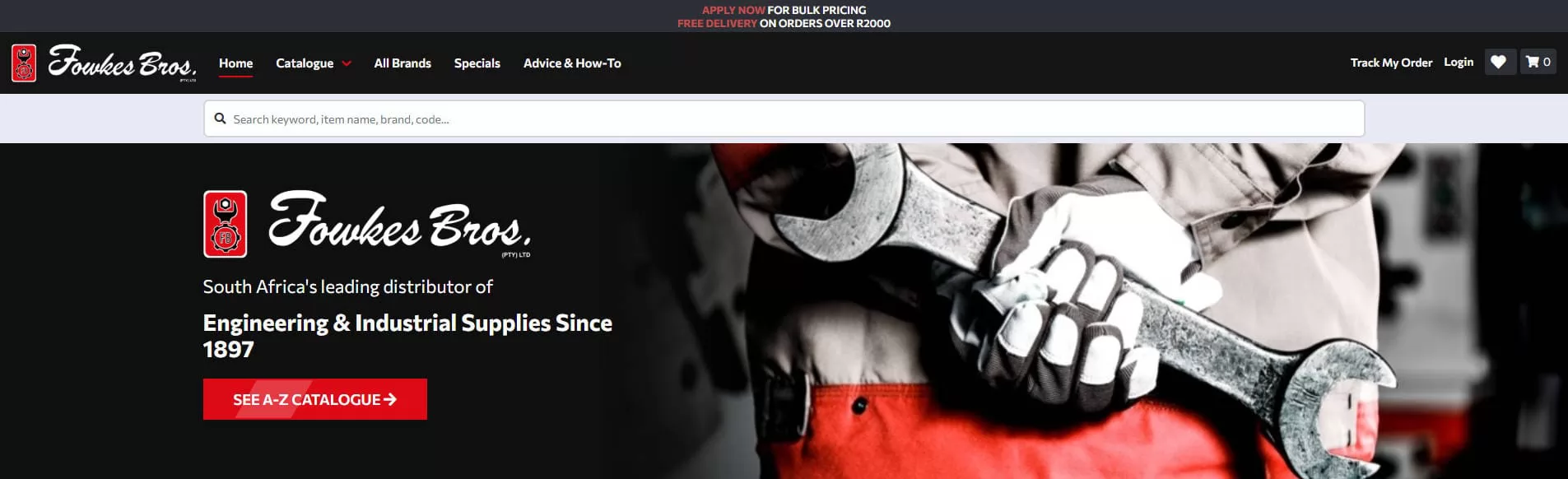 Fowkes Bros fiberglass cloth supplier in South Africa