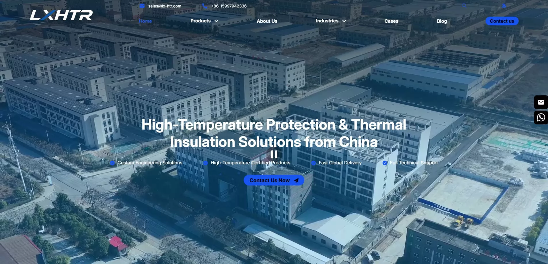 LXHTR fiberglass cloth and high-temperature fabric supplier for South Africa